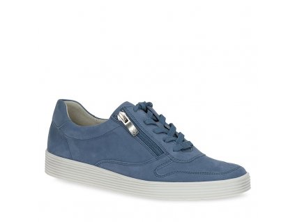 sneakersy caprice 9 23754 20 blue suede 818