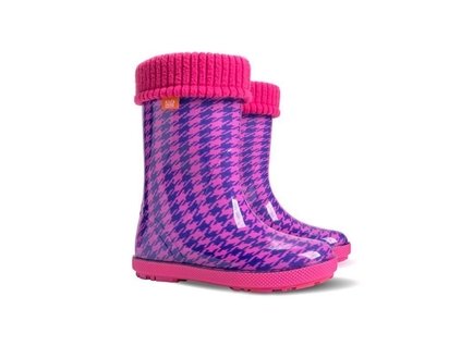 DEMAR-HAWAI LUX PRINT HF PEPITA RŮŽOVÁ 0048