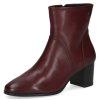 Caprice 9-25306-45-540 BORDEAUX NAPPA