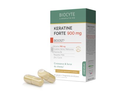 KERATINE FORTE 900MG BOOST PACK K Amine, 60 caps