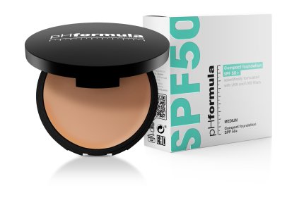 Compact foundation SPF 50+ medium