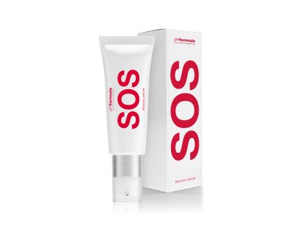 SOS rescue cream white box