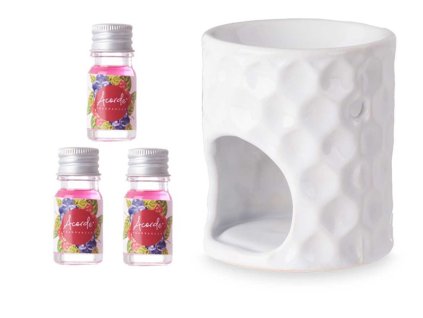 AROMALAMPA + 3x esenciální olej LESNÍ PLODY