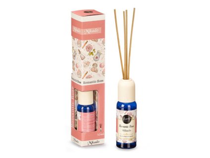 ROMANTICKÁ RŮŽE, tyčinkový aroma difuzér, 50ml