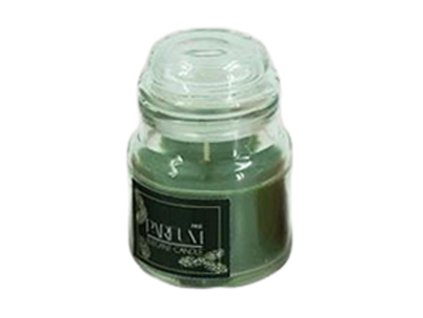 VÁNOČNÍ STROMEČEK, vonná svíčka ve skleněné dóze s víčkem