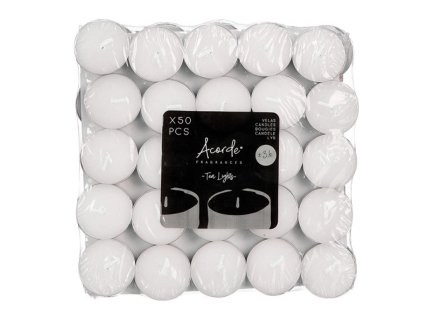 Čajové svíčky, neutrální, 50 ks