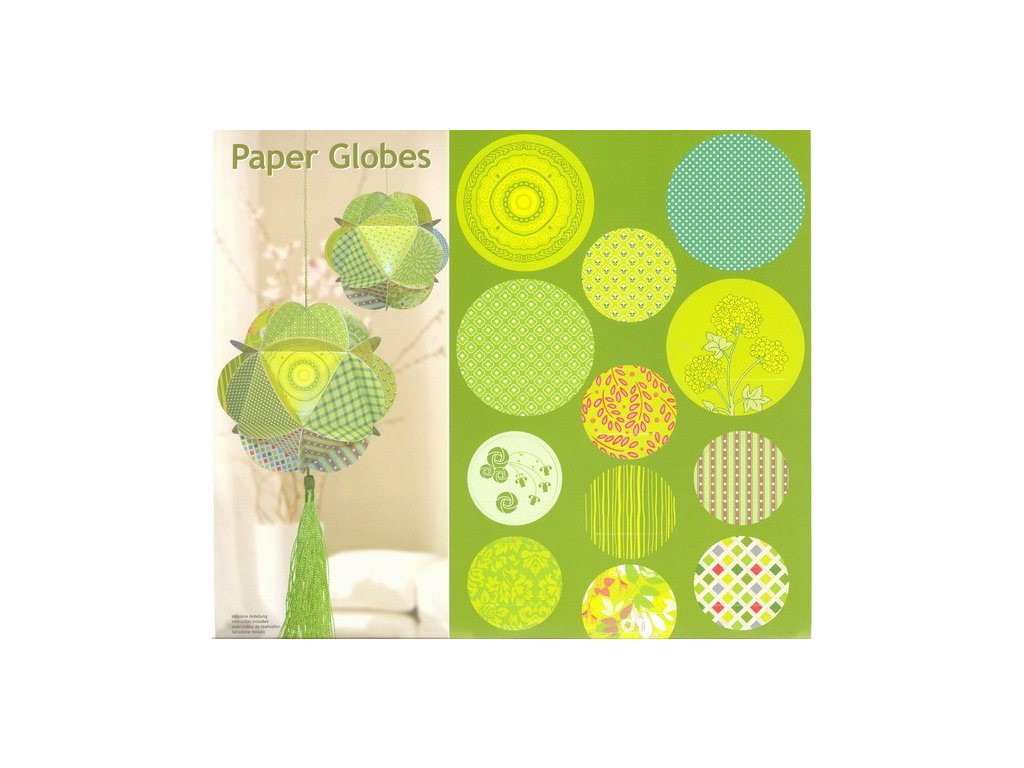Paper globes JADE