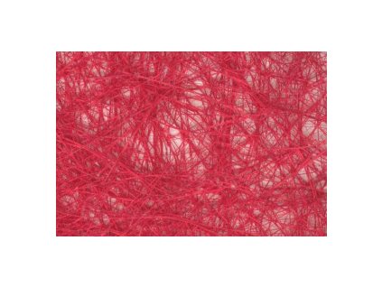 Sisal 10cm x 1m - červený