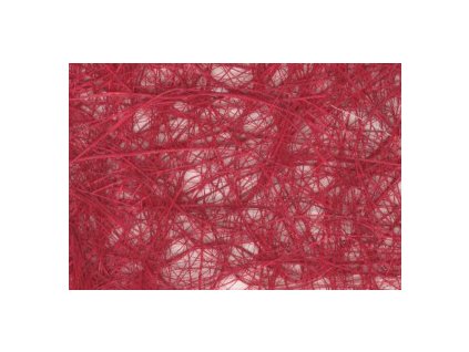 Sisal 10cm x 1m - tm.červený