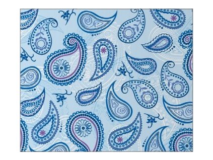 Pergamenový papír kašmír modrý