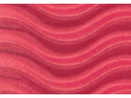Vlnitá lepenka červená 3D 50 x 70 cm