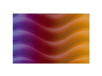 Vlnitá lepenka duha 3D 50 x 70 cm