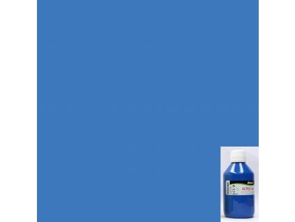 Akrylová barva MAT azurová modrá