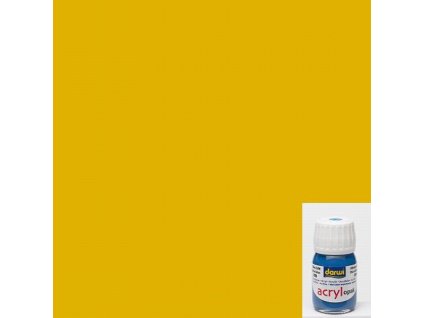 Akrylová barva OPAK tmavě žlutá