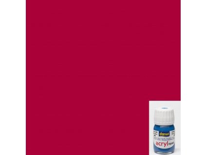 Akrylová barva OPAK karmínová červená