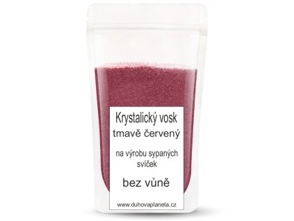 tmavě červený bez vůně