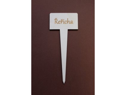 Dřevěný zápich Řeřicha