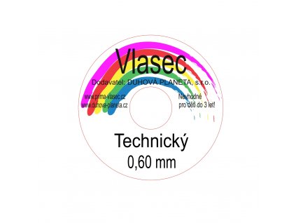 Technický vlasec 0,60 mm