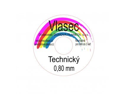 Technický vlasec 0,80 mm