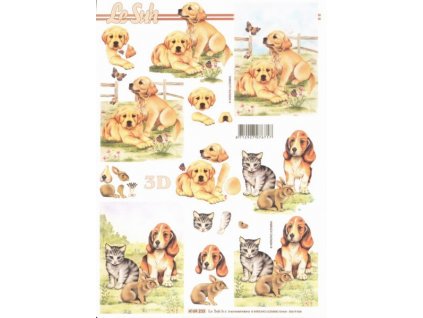 3D vystřihovánka A4 4169.233