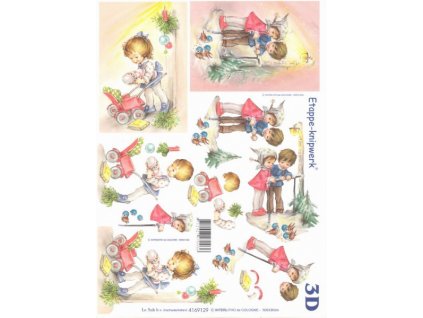 3D vystřihovánka A4 4169.129