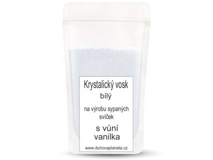 bílý vanilka