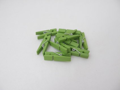 Kolíčky zelené 35 mm