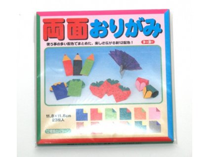 Japonské origami 12x12 cm