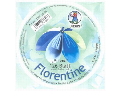 Florentine 10 cm modrá Prisma