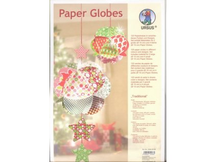Paper globes TRADITIONAL