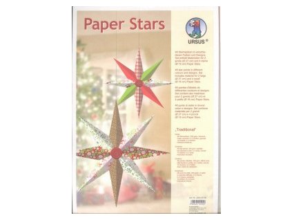 Papírové hvězdy TRADITIONAL