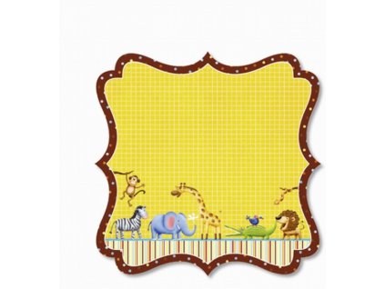 Papír na scrapbook ZOO