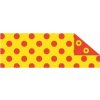 Fotokarton puntík červeno-žlutý