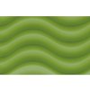 Vlnitá lepenka zelená jarní 3D 50 x 70 cm