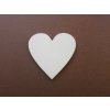 Dřevěný výřez Srdce