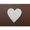 Dřevěný výřez Srdce