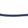 Krajka paličkovaná 10 mm tmavě modrá