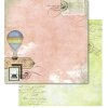 Papír na scrapbook Balóny