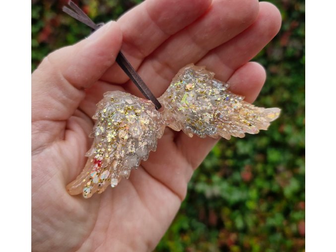 Andělská křídla křišťál