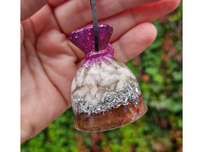 PYTLÍČEK ŠTĚSTÍ A OCHRANY - křišťál