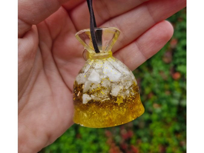 PYTLÍČEK ŠTĚSTÍ A OCHRANY - křišťál