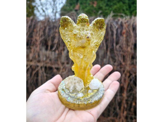 Andělka - sluníčko, křišťál