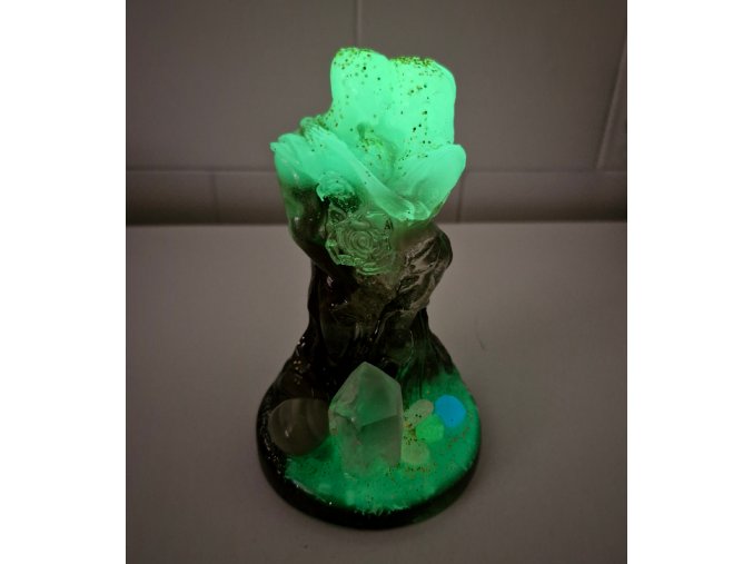 DVOJPLAMEN, SPŘÍZNĚNÁ DUŠE, fosforuje,křišťál