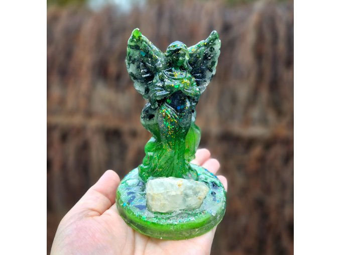 Andělka - Léčení, šungit, křišťál