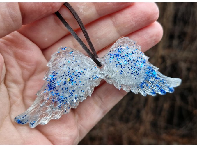 Andělská křídla - křišťál