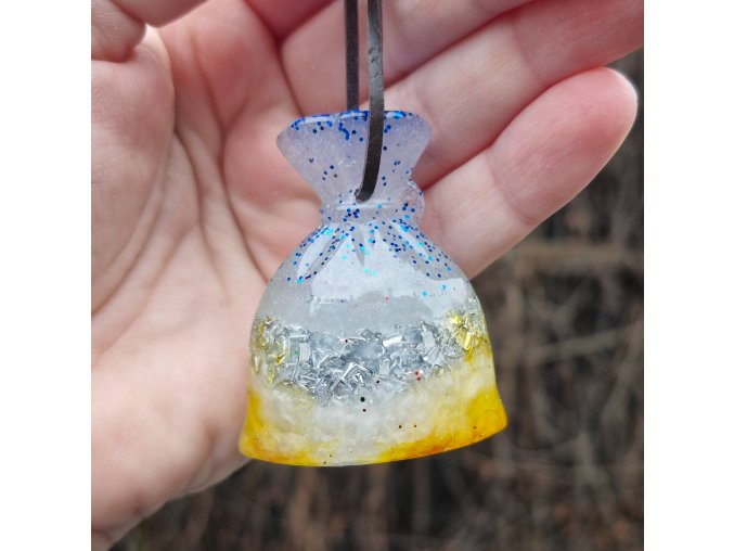 PYTLÍČEK ŠTĚSTÍ A OCHRANY - křišťál