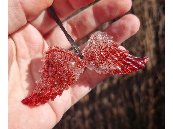 Andělská křídla - křišťál