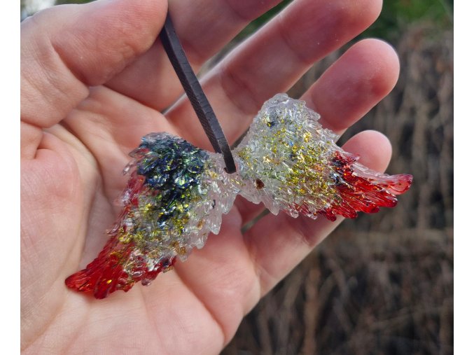 Andělská křídla - křišťál