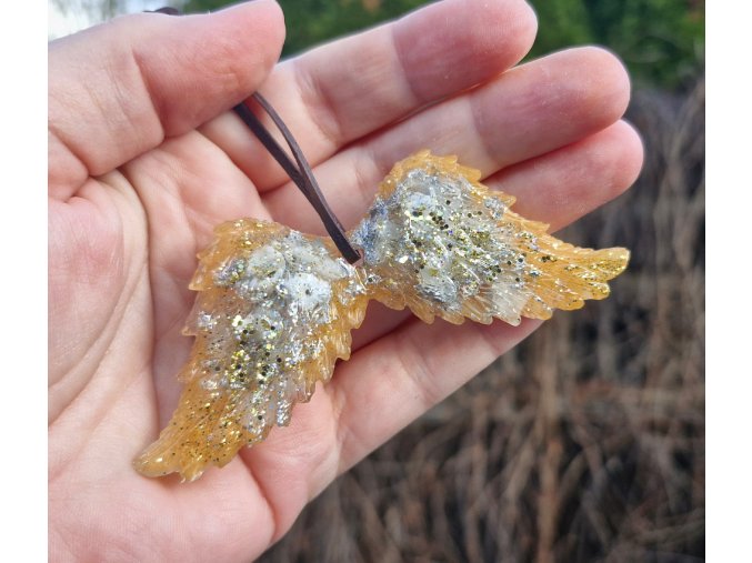 Andělská křídla - křišťál