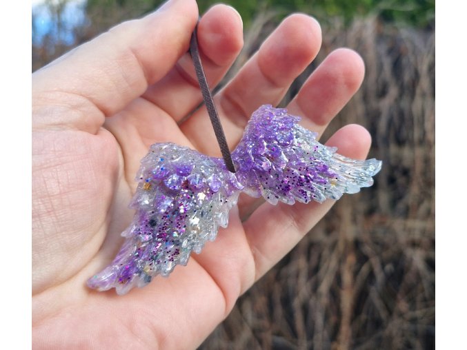 Andělská křídla - křišťál